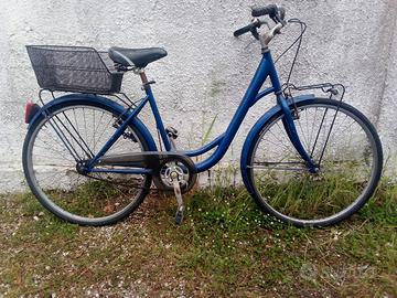 Bicicletta donna blu 26”