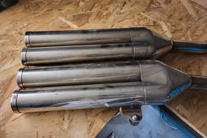 Scarichi originali Kawasaki Z1000 (2003–2006)