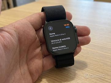 Apple Watch Ultra 2 Titanio Nero + Set Cinturini
