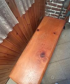 Cassapanca porta legna