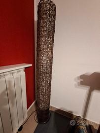 piantana e applique da comodino stile etnico