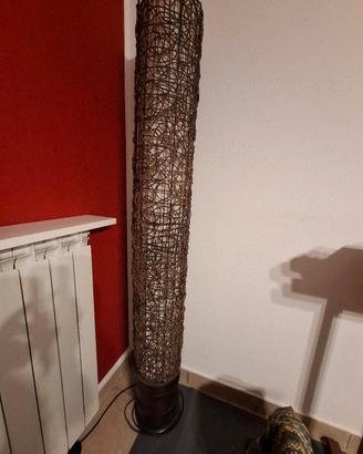 piantana e applique da comodino stile etnico