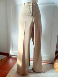 pantalone a palazzo in lana Ann Taylor 