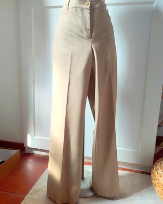 pantalone a palazzo in lana Ann Taylor 