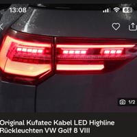 Cavo Led Originale Kufatec IQ light VW Golf VIII