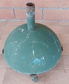 Base in cemento per ombrellone con ruote di suppor