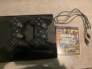 PlayStation 3 Super Slim+ 2 controller+1 gioco