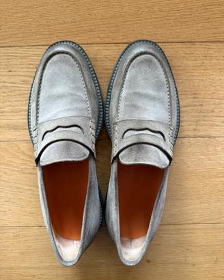 Mocassini Santoni caoutchouc vintage