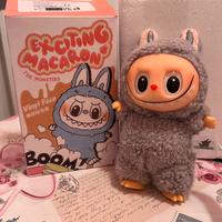 Labubu peluche portachiavi serie macaron