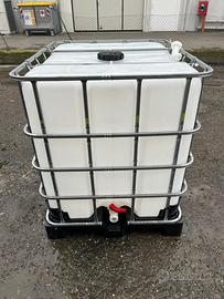 Cisterne da 1000 lt vuote con rubinetto