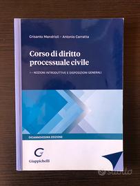 Corso di diritto processuale civile