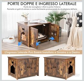 Mobile per Lettiera Gatti