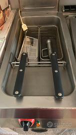 Friggitrice a gas 2 vasche