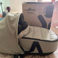Navicella stokke babyzen yoyo bassinet olive