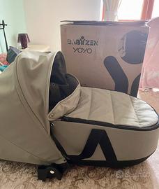 Navicella stokke babyzen yoyo bassinet olive