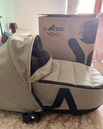 Navicella stokke babyzen yoyo bassinet olive