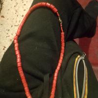 collana corallo rosso vintage 