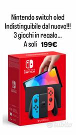 Nintendo switch oled nuovissima