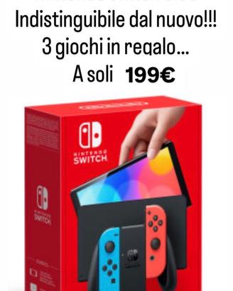 Nintendo switch oled nuovissima
