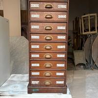 Cassettiera porta vetri dí orologi tasca