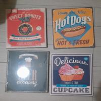 quadri da cucina o tavernetta