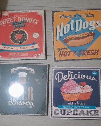 quadri da cucina o tavernetta