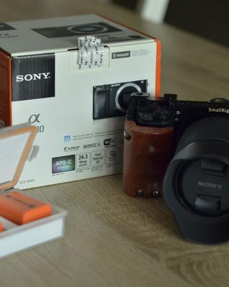 A6000 Sony appena 900 scatti