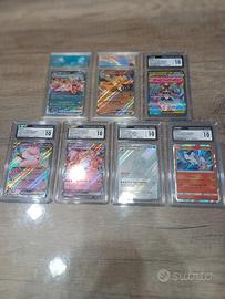 lotto carte pokémon CGC 10 Gem Mint