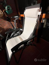 Due sdrai da giardino