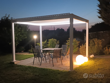 Pergola motorizzata Bioclimatica 4x3 + Led System