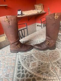 stivali ecquitazine in pelle ben conservati N 40