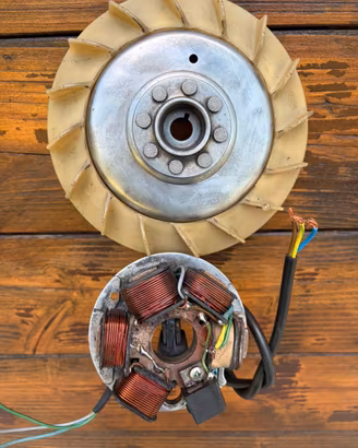 Accensione vespa hp volano statore originale