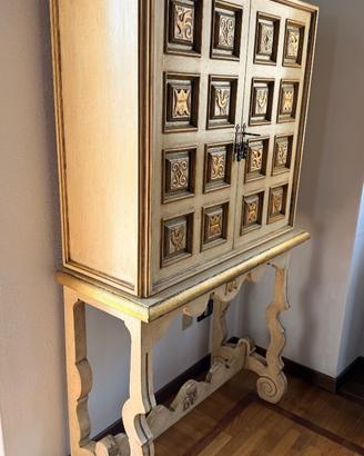 Mobile bar vintage spagnolo decorato – Made in Spa