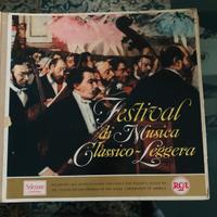 12 vinili Festival di Musica Classica -leggera