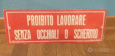 Cartello proibito 