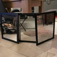 3 specchi 45x55 cornivr nera lucida