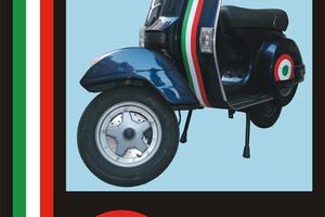 Adesivi tricolore Piaggio Vespa