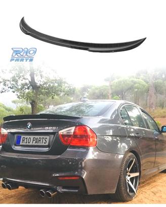 SPOILER ALETTONE BMW E90 LOOK M4 PSM NERO LUCIDO