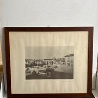 Quadro Piazza Garibaldi Cantù 1930