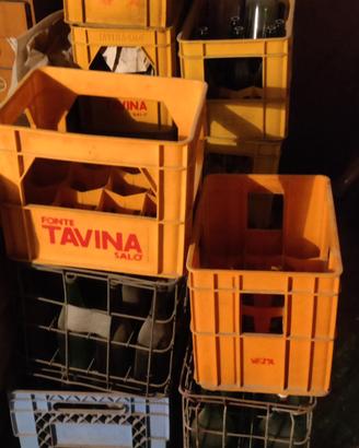 Casse in Plastica per Bottiglie Vintage - 5 cad"