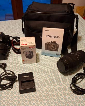 CANON 1000 D E ACCESSORI
