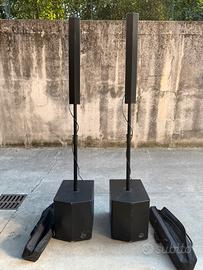 Impianto audio professionale a colonna completo
