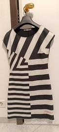 Abito Desigual a righe bianco e nero taglia s