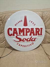 insegna luminosa Campari