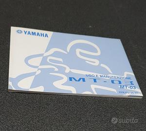 USO E MANUTENZIONE MANUALE YAMAHA MT-03 - 5YKF8199