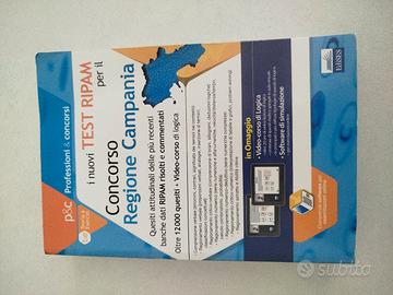 libro concorso regione Campania test ripam