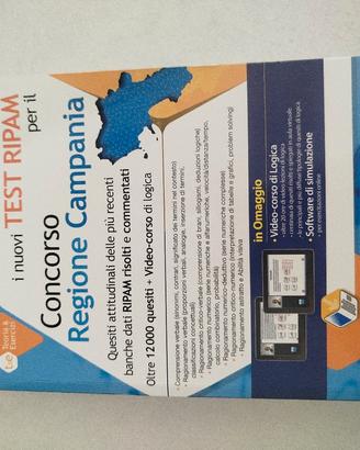 libro concorso regione Campania test ripam