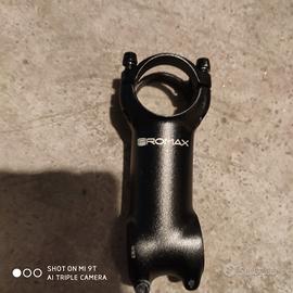 attacco manubrio promax alluminio nuovo