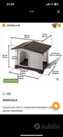 Cuccia cane dogvilla 90 Ferplast come nuova