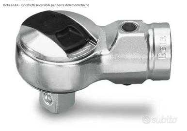 Beta 614x cricchetto reversibile per barre dinamom